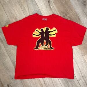 WWE Edge & Christian T-Shirt 3XL Red Pose-itively Awesome Graphic Tee